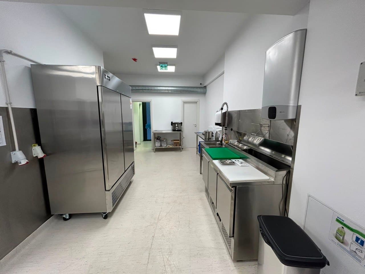 OSAMA Sushi stainless steel commercial kitchen