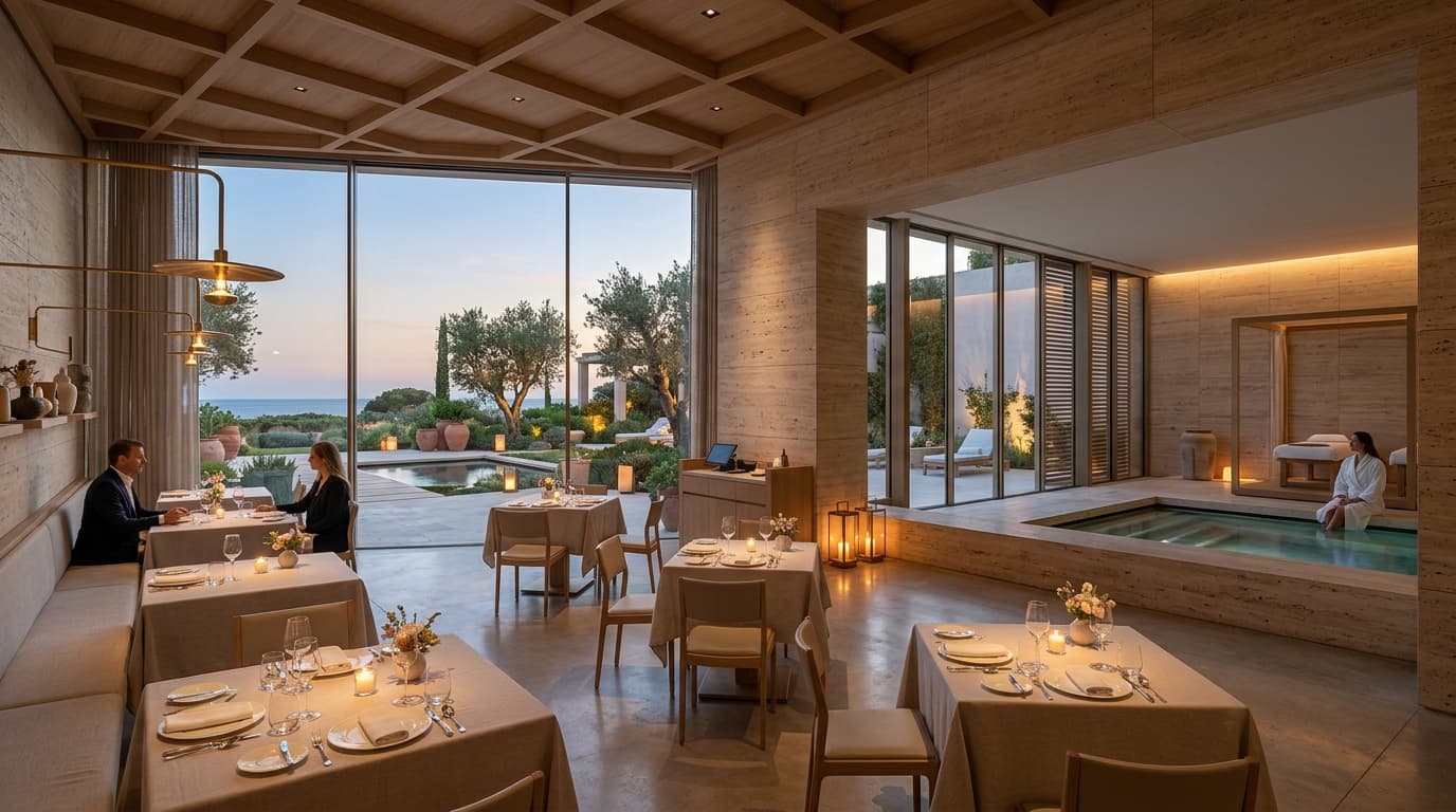 Luxury hospitality and wellness commercial development