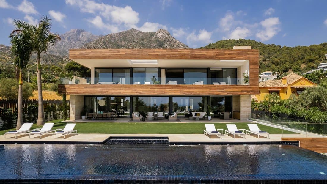 Spectacular Villa With Panoramic Sea Views In Sierra Blanca, Marbella, Spain