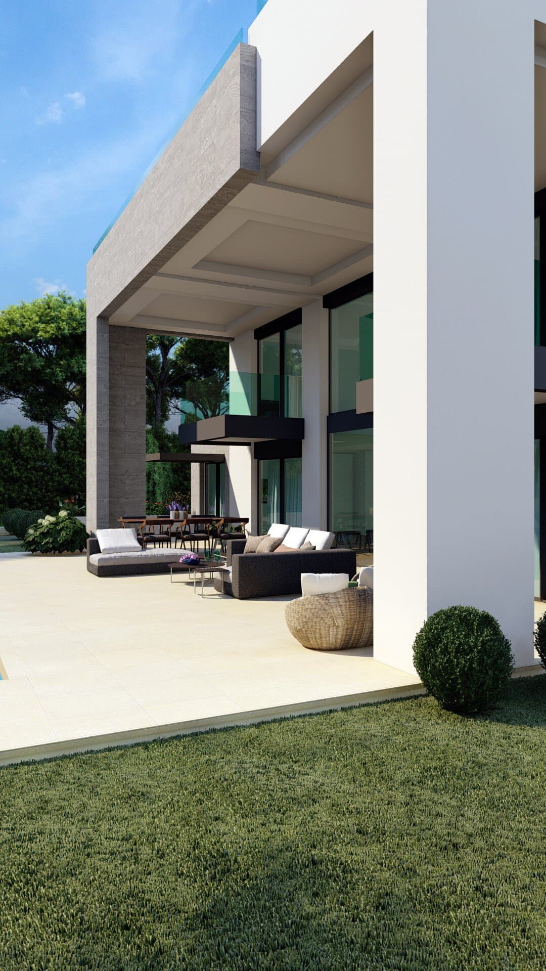 New Project For A Modern Style Villa Located In Sierra Blanca, Marbella, Spain