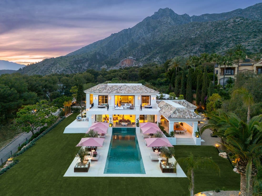 Modern Villa In Sierra Blanca In Sierra Blanca, Marbella, Spain