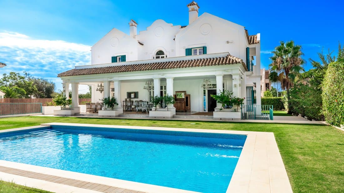 Elegant Mediterranean Villa In Marbella City In Marbella, Andalusia, Spain