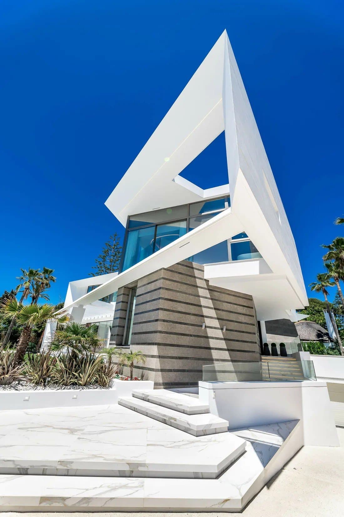 Breathtaking Newly Built Villa Frontline Beach In In Marbella, Andalusia, Spain