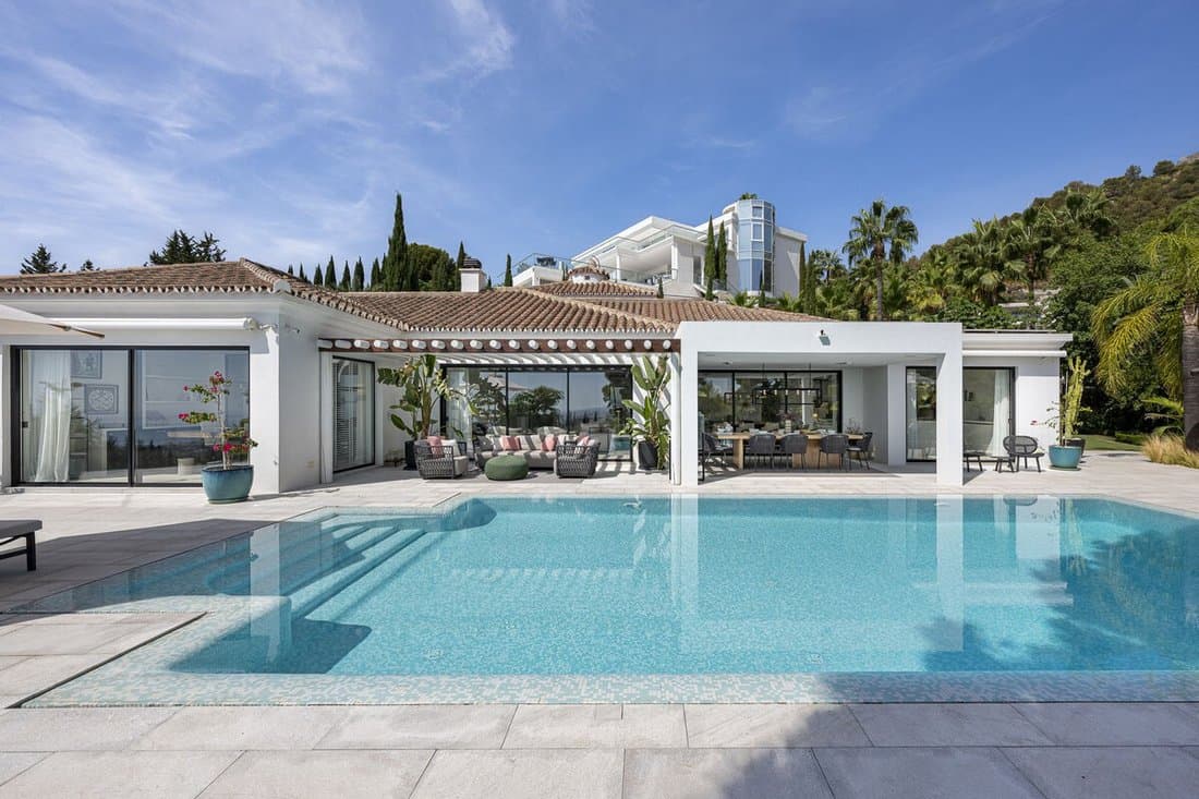 Beautiful Villa In Nagüeles Offers Impressive In Sierra Blanca, Marbella, Spain