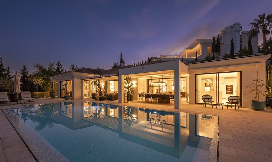 Beautiful Villa In Nagüeles Offers Impressive In Sierra Blanca, Marbella, Spain