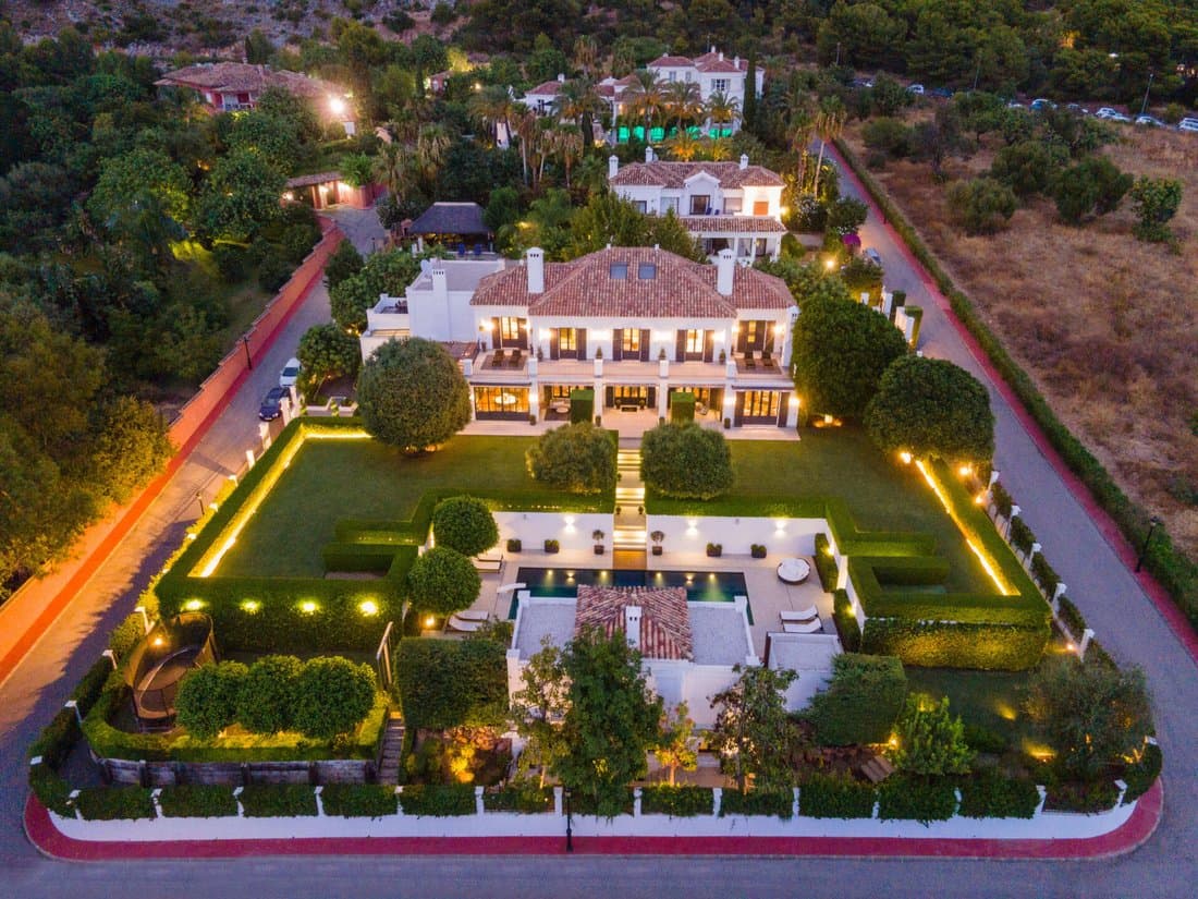 Exclusive Marbella Villa With Stunning Views In Marbella, Andalusia, Spain
