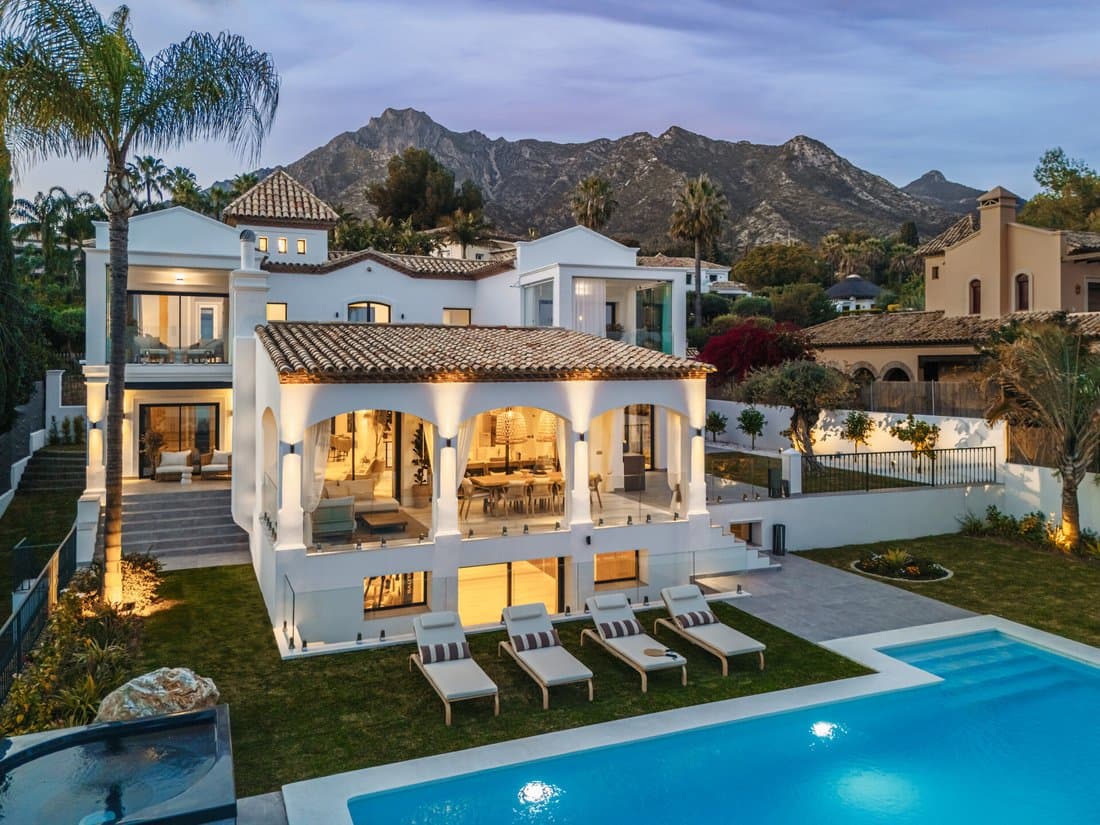 Villa Zafira In Sierra Blanca, Marbella, Spain