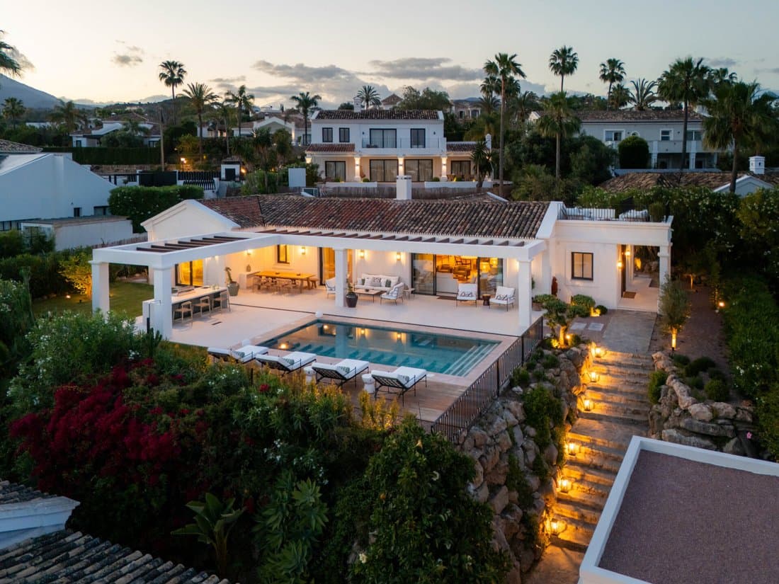 Refined Mediterranean Living With Panoramic In Nueva Andalucia, Marbella, Spain