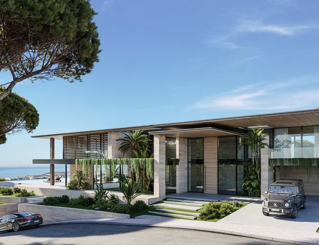 A Sanctuary Of Serenity Nestled In The Heart Of In Marbella, Andalusia, Spain