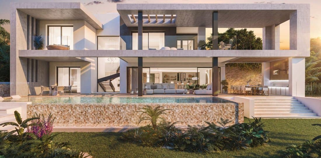 Contemporary Coastal Elegance On Marbella’s In Marbella, Andalusia, Spain