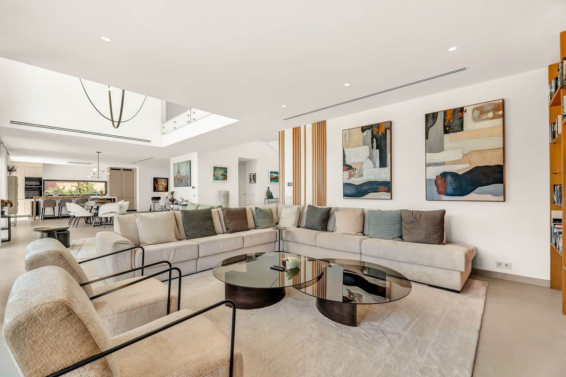 Sleek Contemporary Villa In Cascada De In Sierra Blanca, Marbella, Spain
