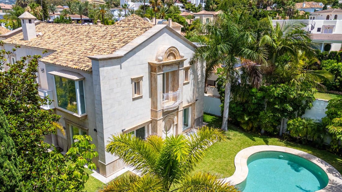 Villa Roma Classical Elegance In Los Monteros In Marbella, Andalusia, Spain