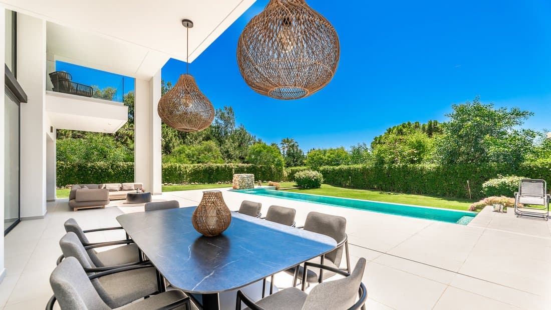 Sleek Contemporary Villa In Cascada De In Sierra Blanca, Marbella, Spain