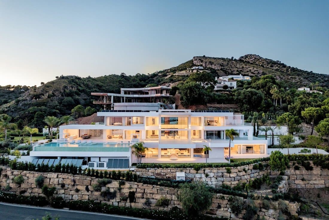 Spectacular Mansion In Exclusive Gated Complex Is In Marbella, Andalusia, Spain