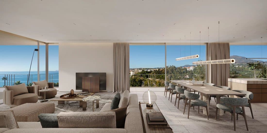 Corner Residences With Sunrise To Sunset Views In Marbella, Andalusia, Spain