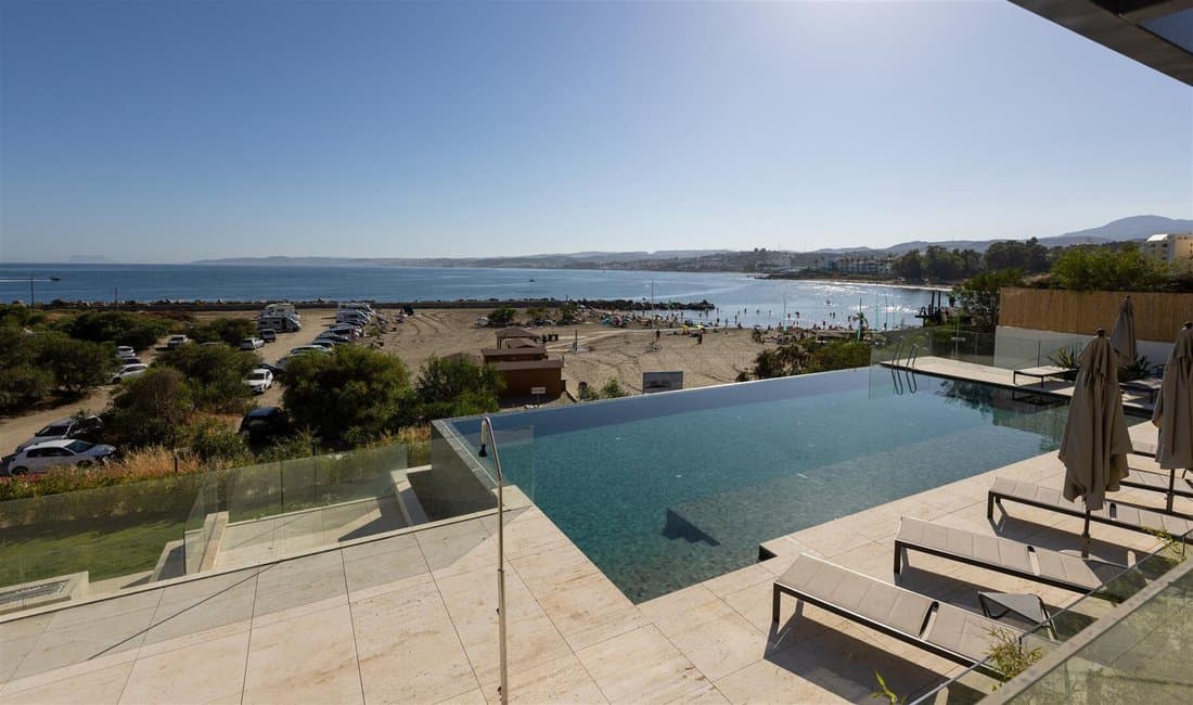 Ultry Luxurious Apartments On The Beachfront Next In Estepona, Andalusia, Spain