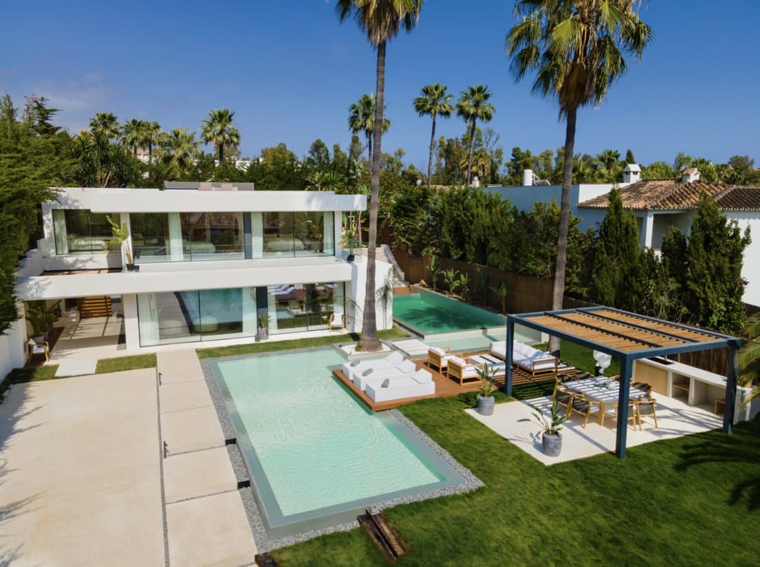 Modern Luxury Villa In Nueva Andalucía In Marbella, Andalusia, Spain