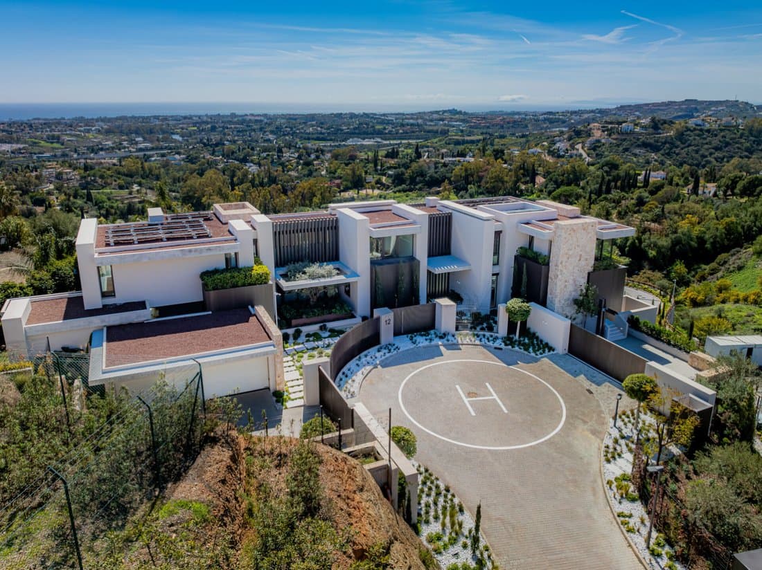 A Masterpiece Of Modern Luxury In Prestigious La In Marbella, Andalusia, Spain