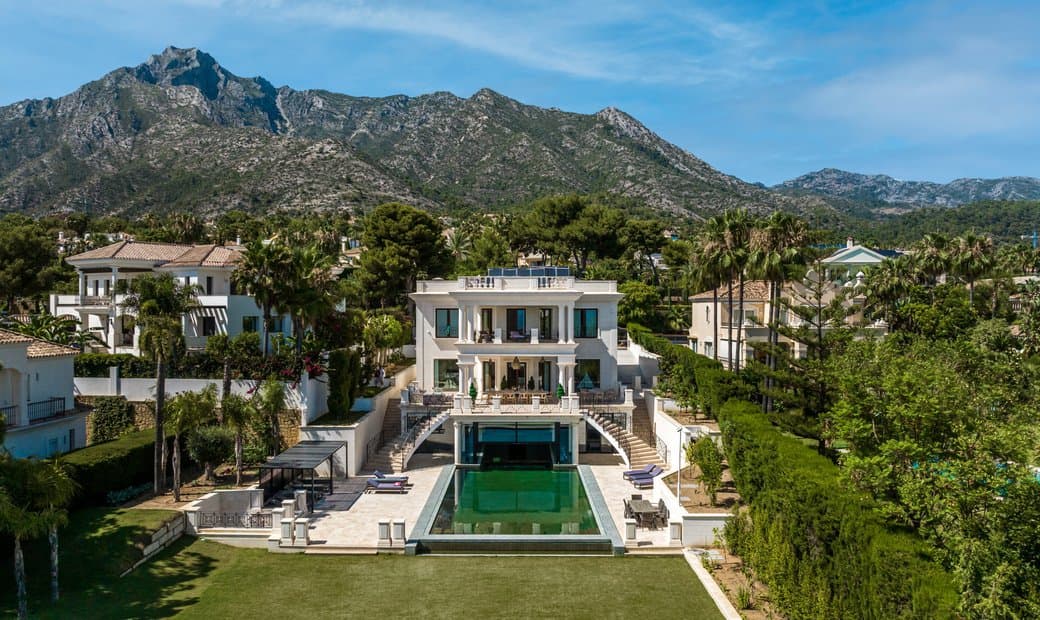 Majestic Contemporary Villa With Panoramic In Sierra Blanca, Marbella, Spain
