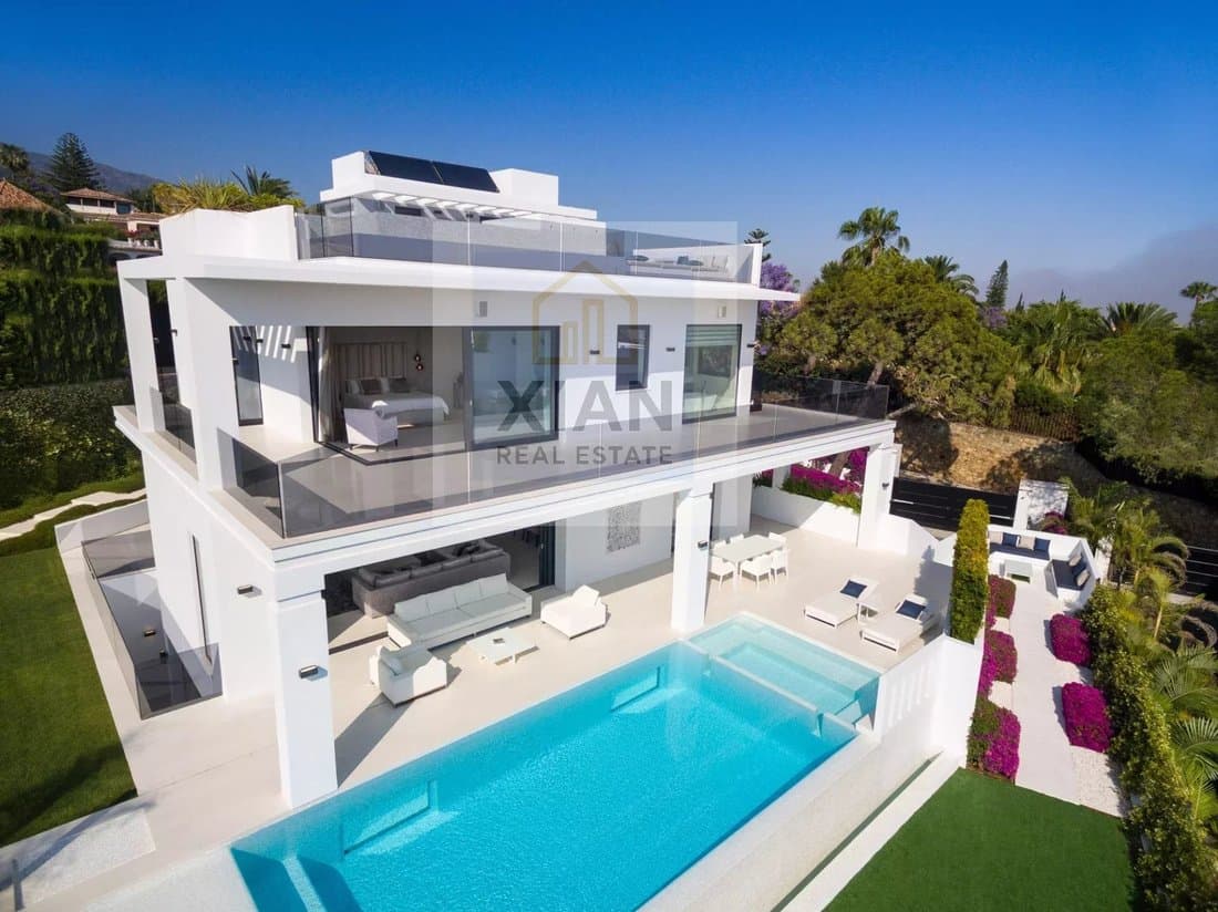 Villa Blue In Marbella, Andalusia, Spain