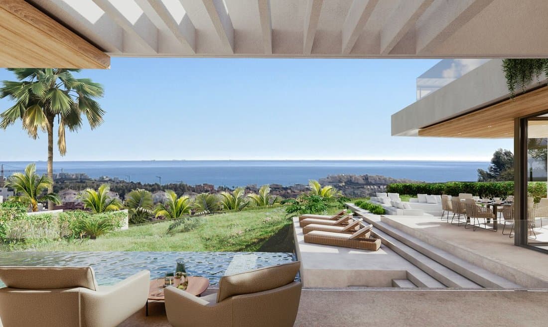 Casares House Detached Villa In Casares, Andalusia, Spain