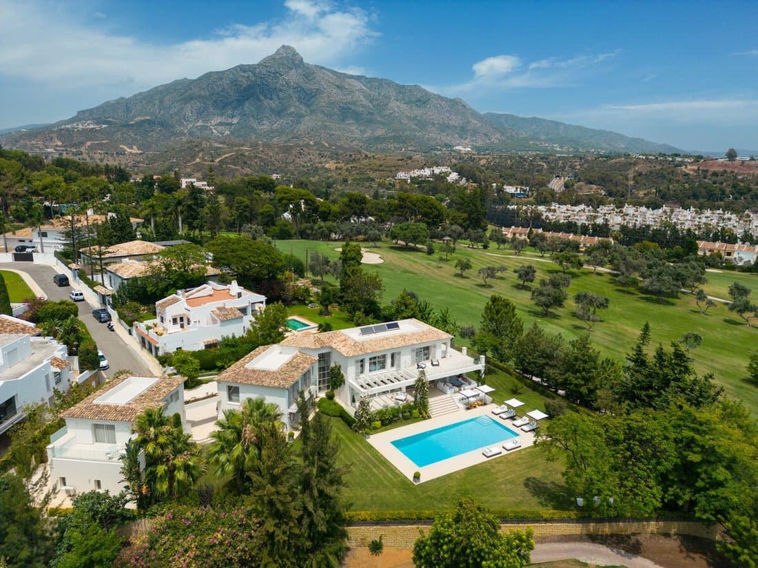 Nueva Andalucía House Detached Villa In Puerto Banus, Marbella, Spain