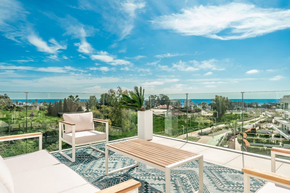 Duplex Penthouse In Benalus With Rooftop In Golden Mile, Andalusia, Spain