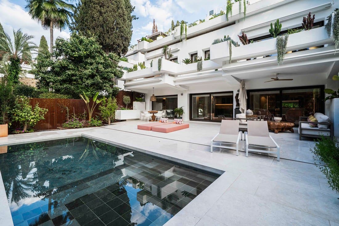 Duplex With Private Pool And Garden In Lomas In Golden Mile, Andalusia, Spain