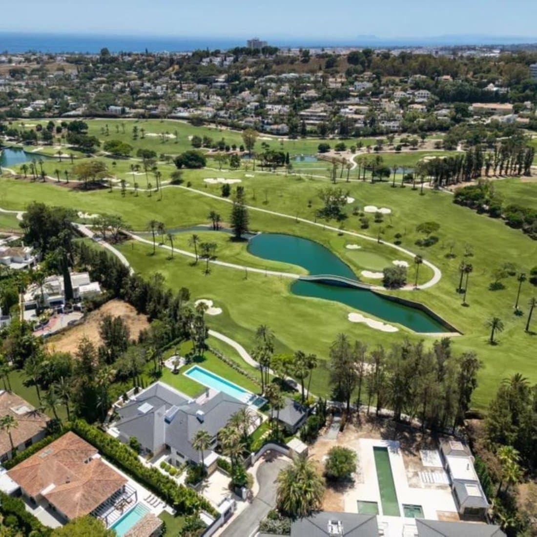 This Is A Striking Frontline Golf Residence In In Marbella, Andalusia, Spain