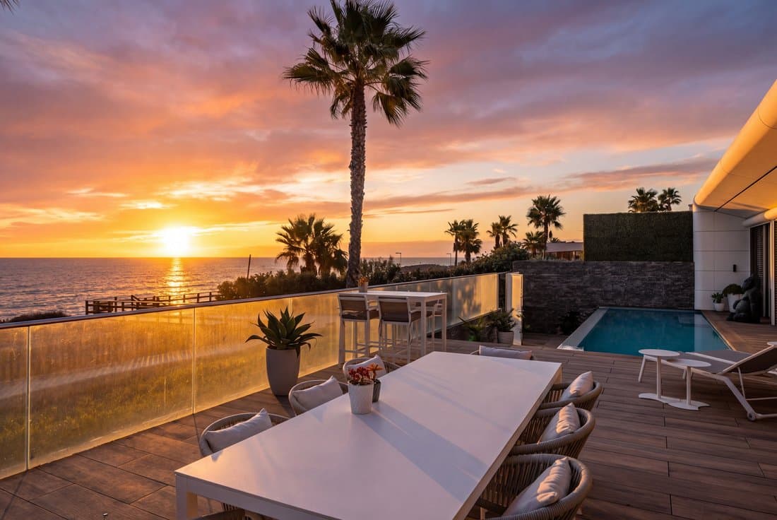 Casa Azul Beach Front Luxury In Estepona In Estepona, Andalusia, Spain