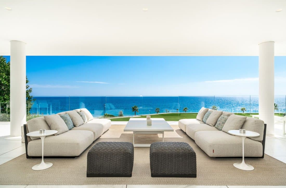 Luxury & Private Beachfront Apartment Along The In Marbella, Andalusia, Spain