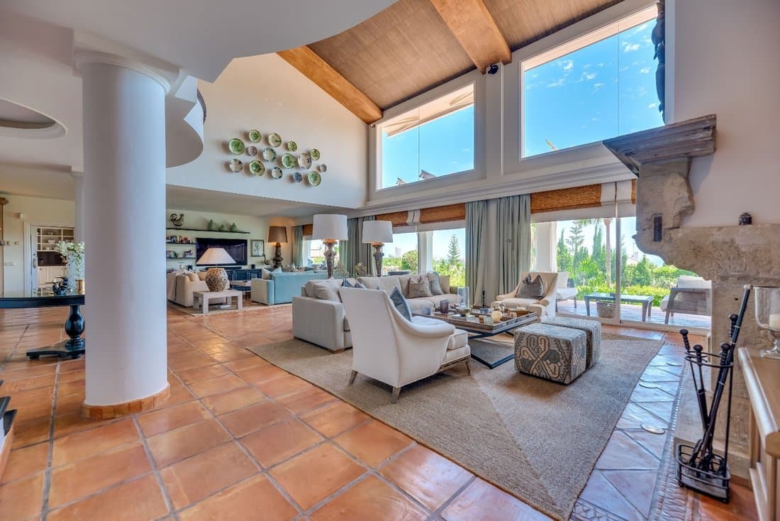 Stately 6 Bedroom Andalusian Luxury Villa In Elviria Cabopino, Marbella, Spain