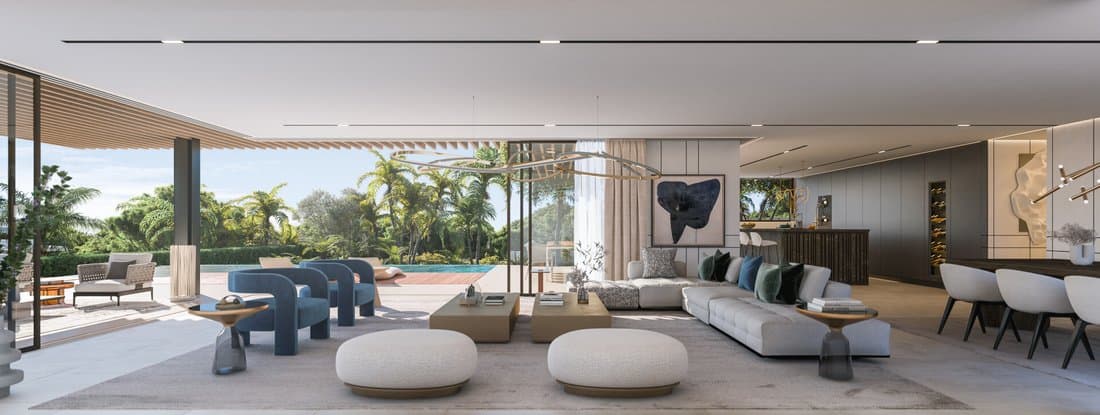 A Luxury Project Of Only 5 Villas In Camoján In Sierra Blanca, Marbella, Spain