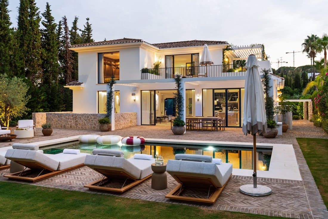 A Masterpiece Of Modern Elegance On The Las In Marbella, Andalusia, Spain