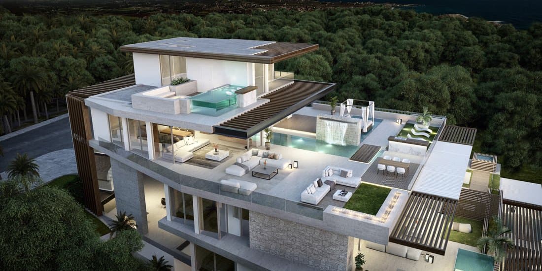 Luxury Duplex 4 Bedroom Apartment In Frontline In Estepona, Andalusia, Spain
