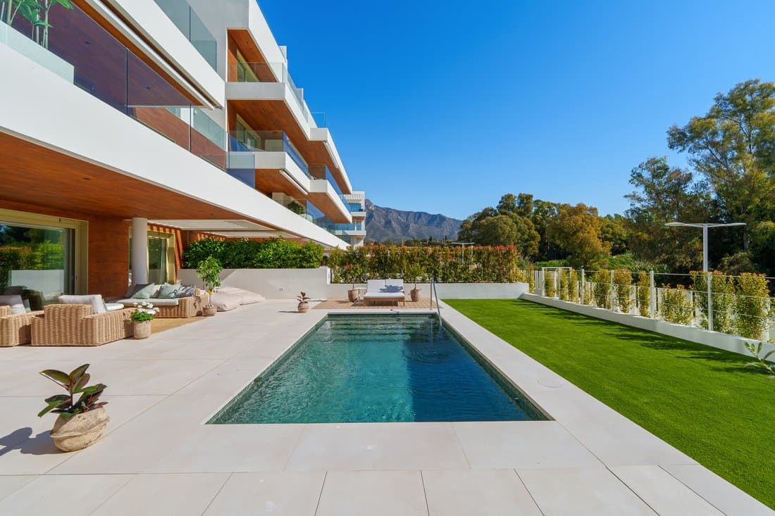 Luxury Modern Duplex With Private Pool In In Golden Mile, Andalusia, Spain
