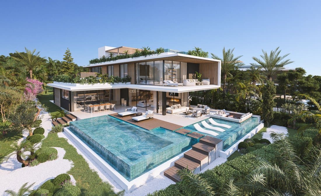 5 Bedroom Villa In The Secure Gated Community In Sierra Blanca, Marbella, Spain