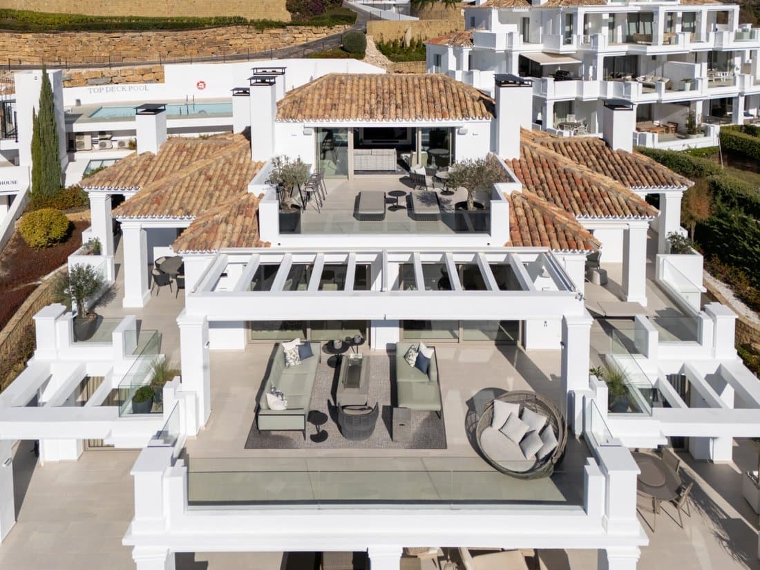 Contemporary Duplex Penthouse With Panoramic In Puerto Banus, Marbella, Spain