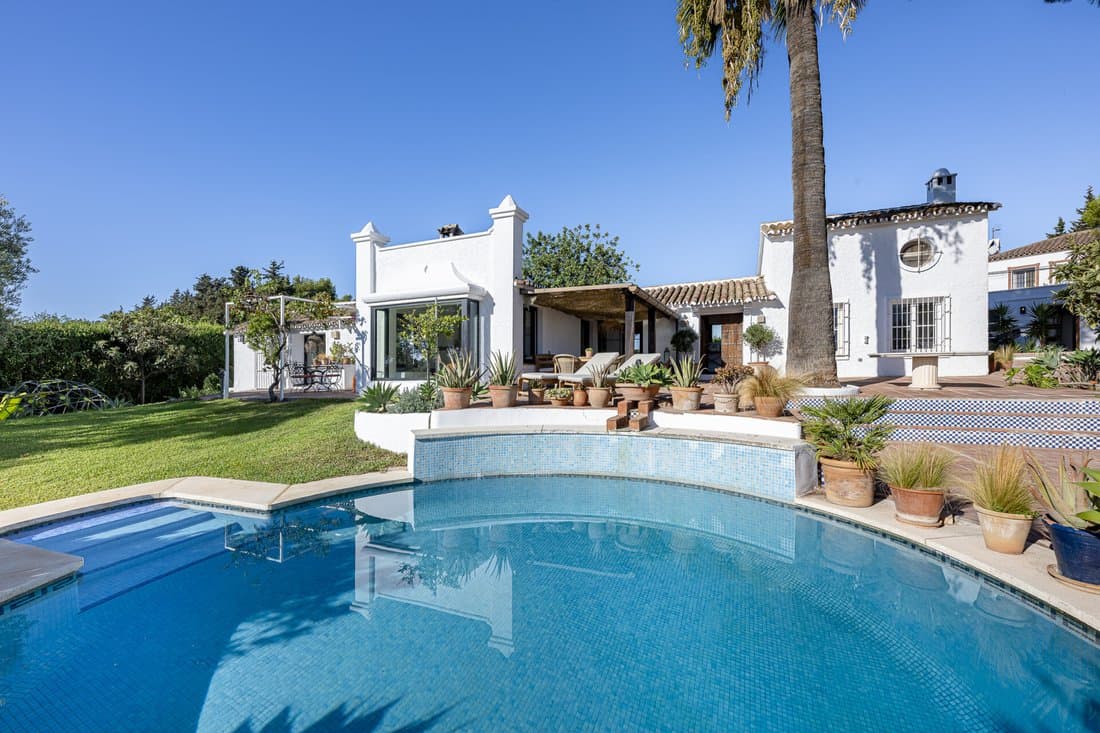 Charming Villa With Panoramic In Guadalmina Alta, San Pedro De Alcantara, Spain