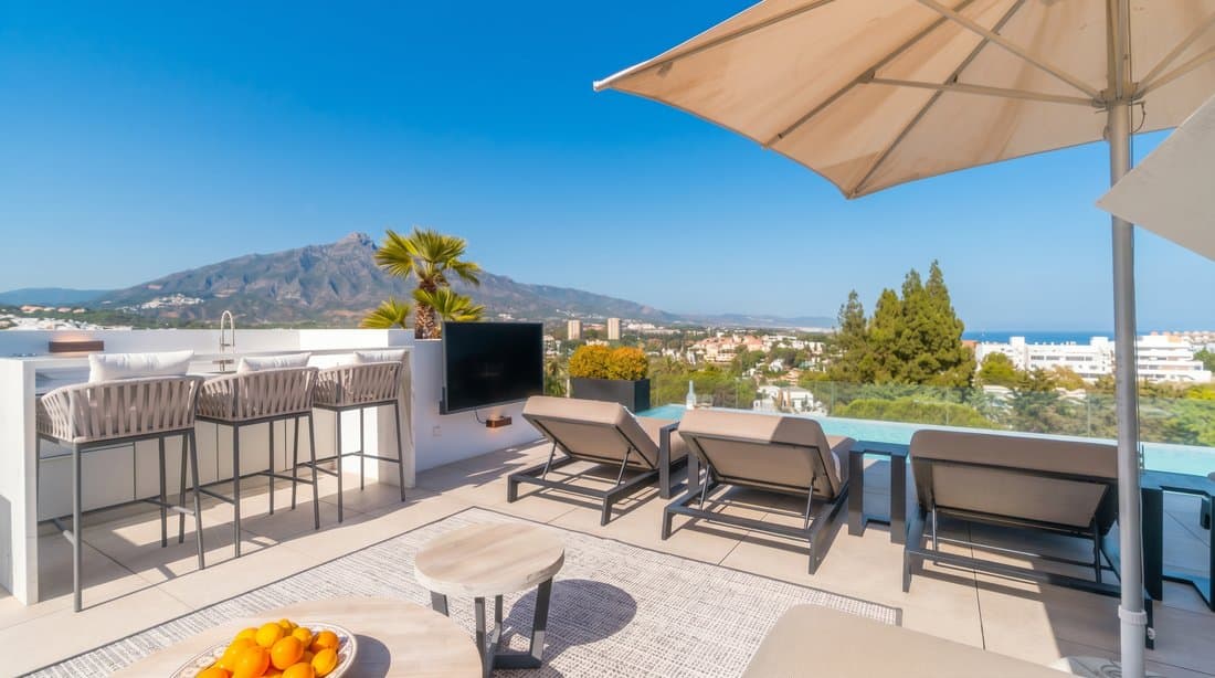 Stylish Villa In Prestigious Celeste Marbella In Puerto Banus, Marbella, Spain