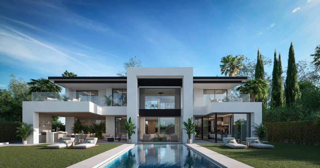 Elegant Contemporary Residence On The New In Bel Air, Estepona, Andalusia