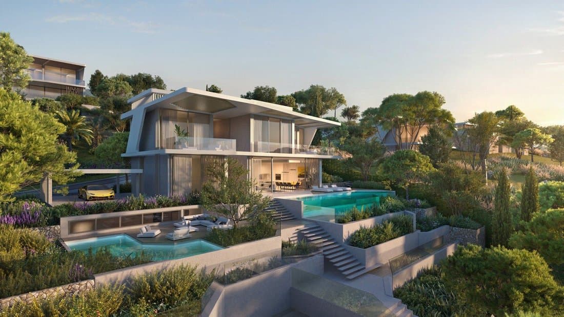 New Golden Mile Villa In Estepona, Andalusia, Spain