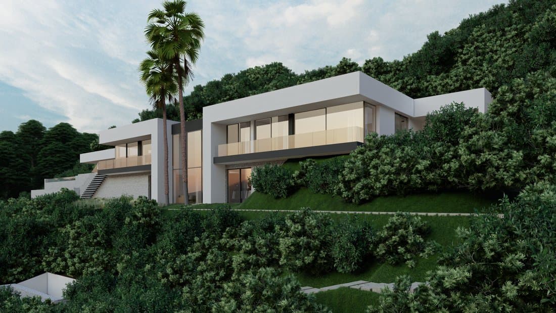 Modern Sanctuary Villa With Stunning Landscapes & In Estepona, Andalusia, Spain