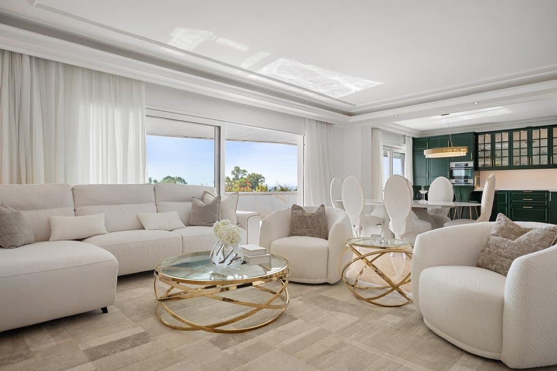 Elegant Top Floor Apartment With 3 Bedrooms In Puerto Banus, Marbella, Spain