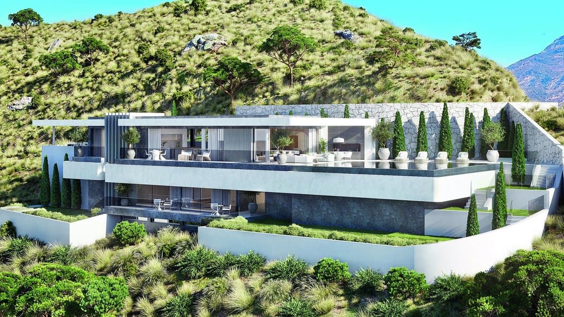 Villa Aurion In Marbella, Andalusia, Spain