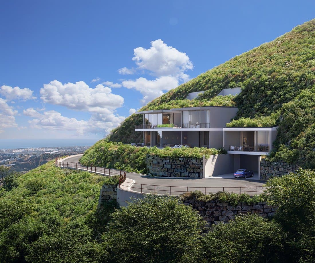 Unique Eco Villa Integrated In The Side Of The In El Madroñal, Benahavis, Spain