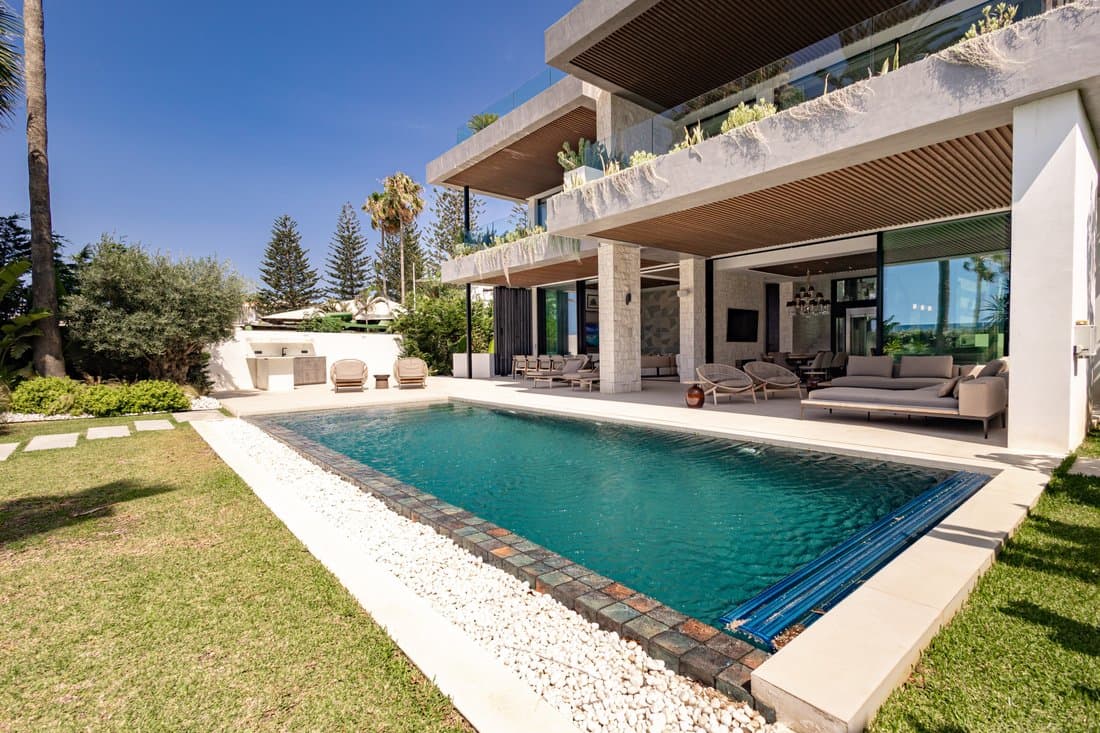An Exclusive Contemporary New Build Villa On The In Marbella, Andalusia, Spain