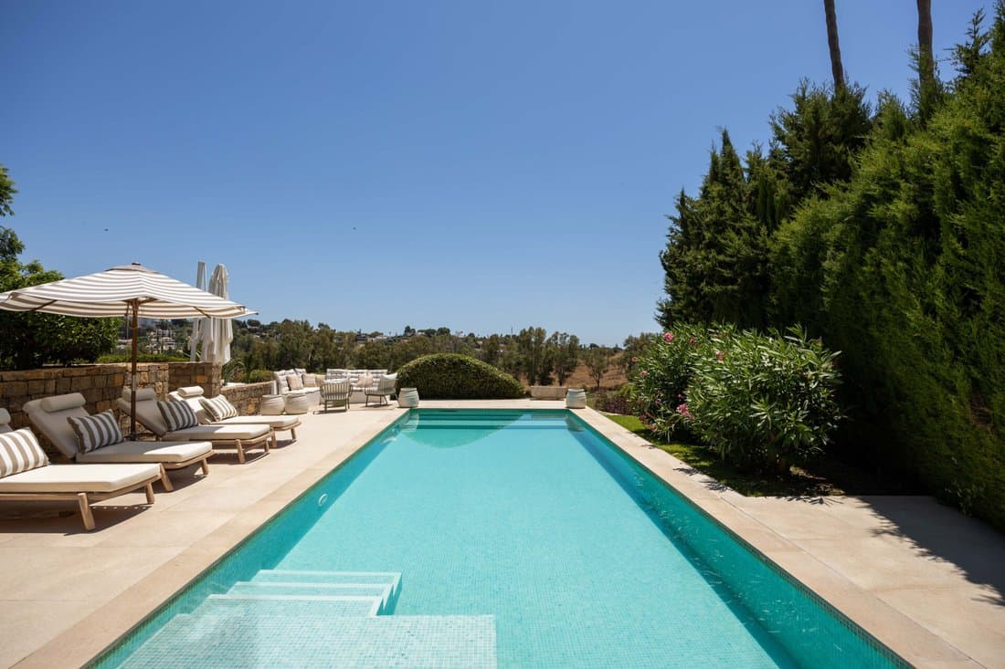 Timeless Andalusian Elegance On The Frontline Of In Marbella, Andalusia, Spain