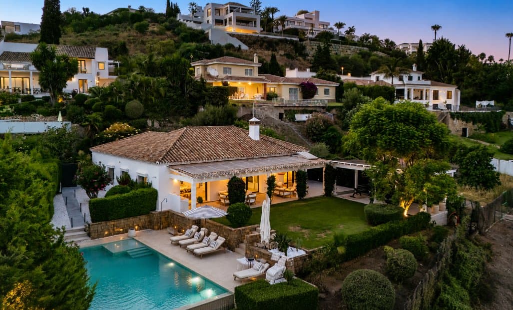 Timeless Andalusian Elegance On The Frontline Of In Marbella, Andalusia, Spain
