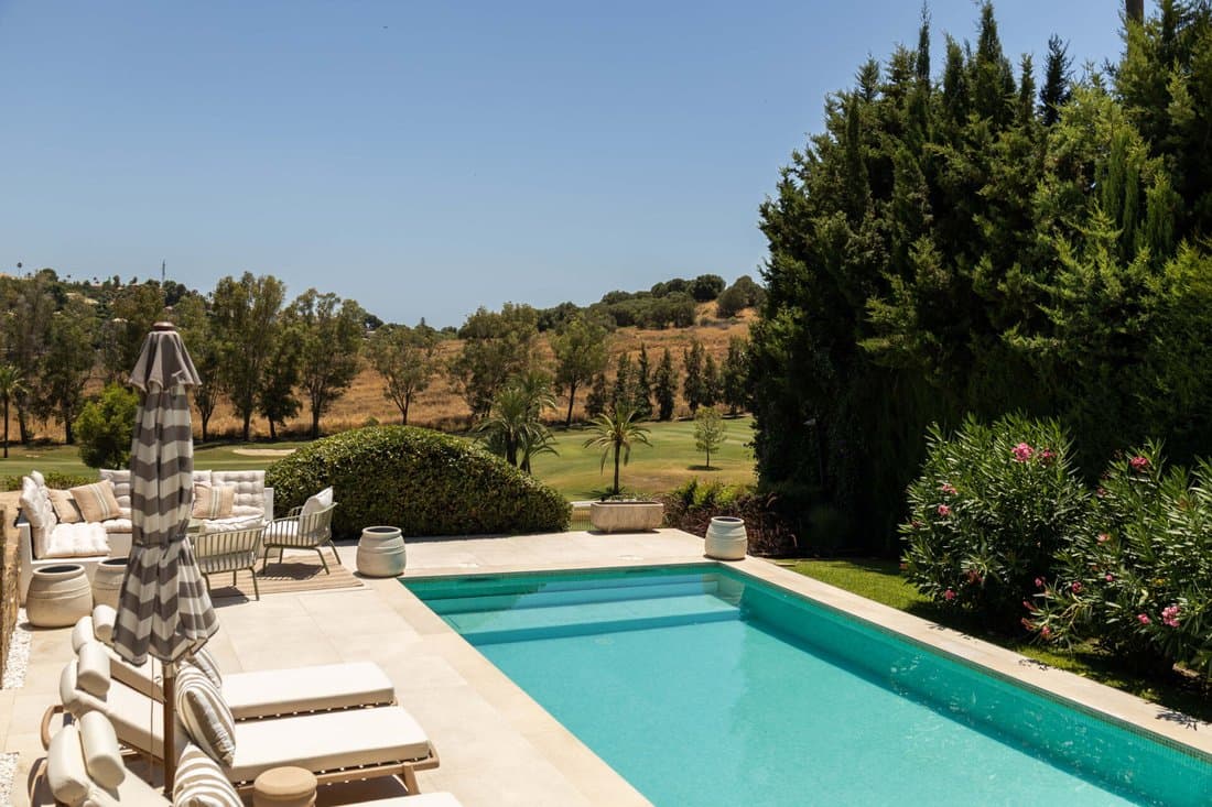 Timeless Andalusian Elegance On The Frontline Of In Marbella, Andalusia, Spain